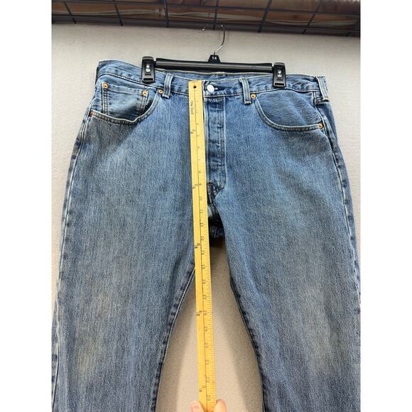 Levi's 501 Jeans XX Men's 38x32 Blue Button Fly Straight Leg Vintage XX Rare - Picture 14 of 16